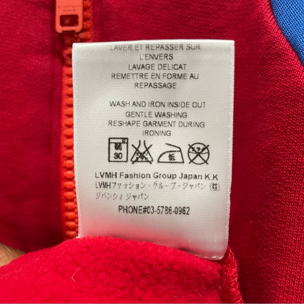 Givenchy Pre-Production Sample Colorblock Full Zi… - image 8